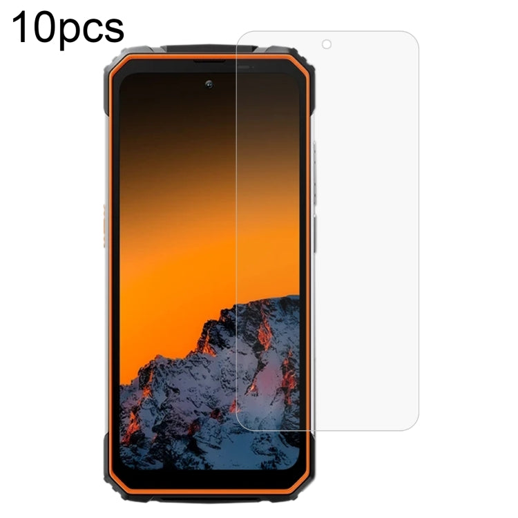 For Blackview BV8100 10pcs 0.26mm 9H 2.5D Tempered Glass Film - For Blackview by PMC TechLife | Online Shopping South Africa | PMC TechLife | Buy Now Pay Later Mobicred