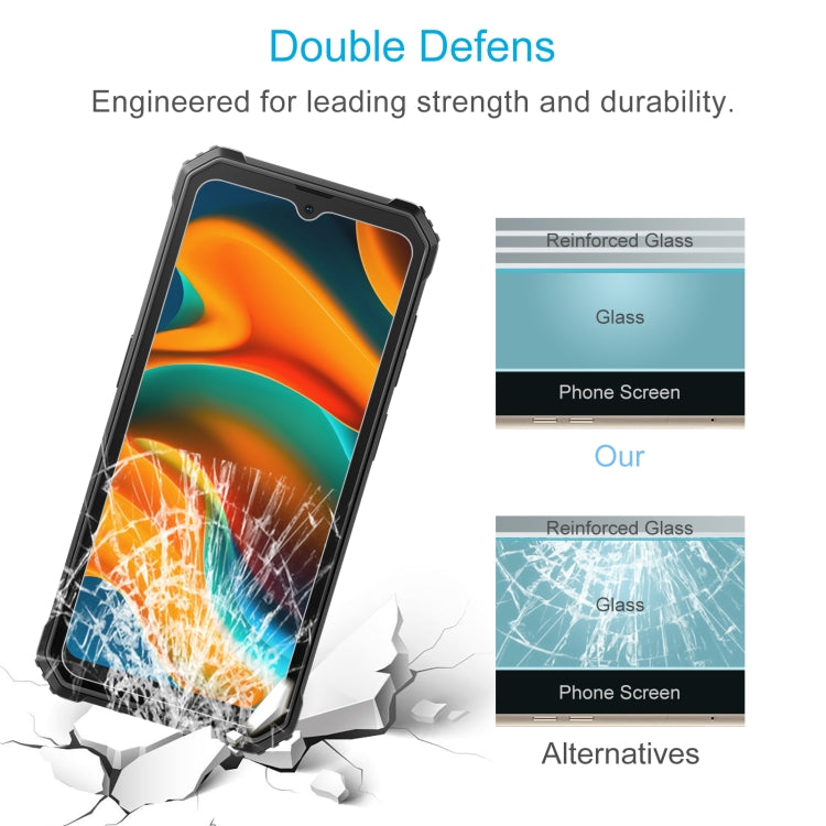 For Blackview BV4800 50pcs 0.26mm 9H 2.5D Tempered Glass Film - free shipping - PMC TechLife - Order now!