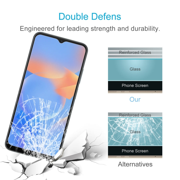 For Blackview A52 Pro 50pcs 0.26mm 9H 2.5D Tempered Glass Film - For Blackview by PMC TechLife | Online Shopping South Africa | PMC TechLife