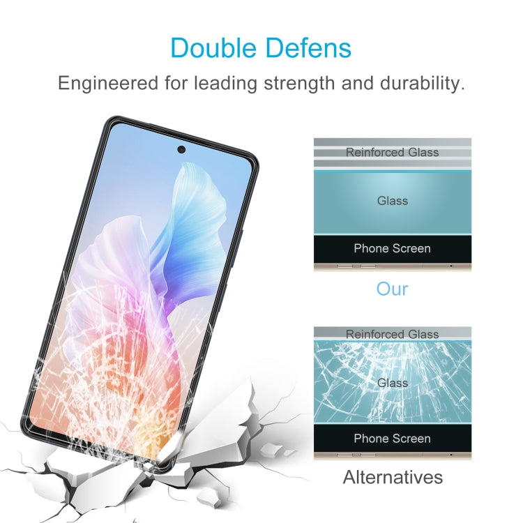 For Blackview Oscal Tiger 12 50pcs 0.26mm 9H 2.5D Tempered Glass Film - For Blackview by PMC TechLife | Online Shopping South Africa | PMC TechLife