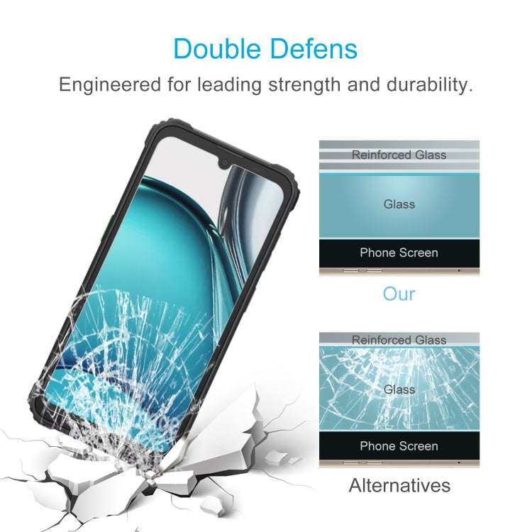 For Blackview BV5300 Plus 50pcs 0.26mm 9H 2.5D Tempered Glass Film - For Blackview by PMC TechLife | Online Shopping South Africa | PMC TechLife | Buy Now Pay Later Mobicred