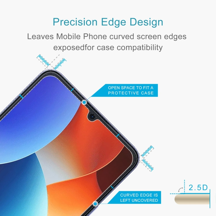 For Blackview COLOR 8 50pcs 0.26mm 9H 2.5D Tempered Glass Film - For Blackview by PMC TechLife | Online Shopping South Africa | PMC TechLife | Buy Now Pay Later Mobicred