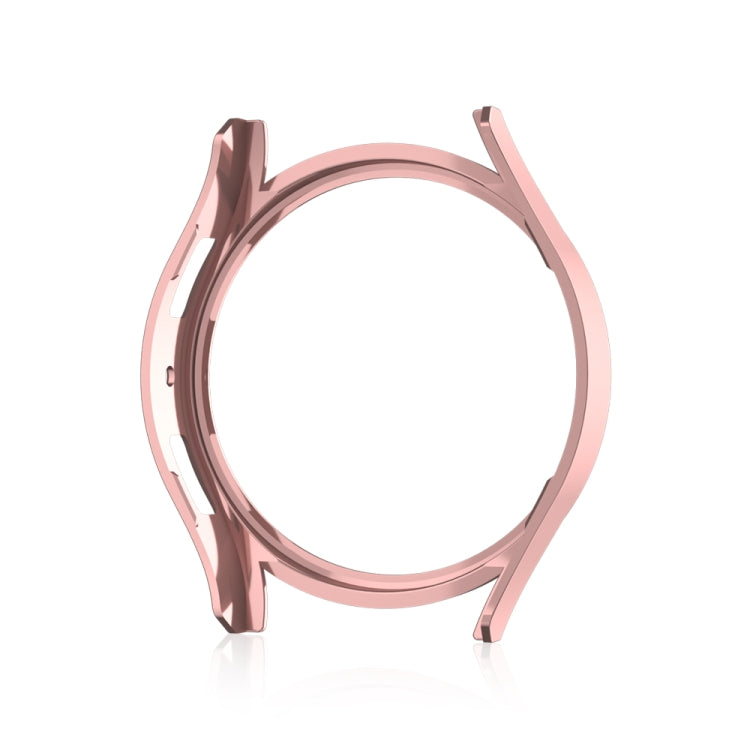 For Samsung Galaxy Watch 6 44mm Diamond Hollow PC Watch Protective Case(Pink) - Watch Cases by PMC TechLife | Online Shopping South Africa | PMC TechLife