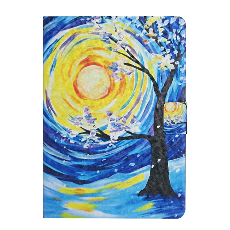For Amazon Kindle Fire Max 11 Colored Drawing Smart Leather Tablet Case(Starry Sky Tree) - Amazon by PMC TechLife | Online Shopping South Africa | PMC TechLife | Buy Now Pay Later Mobicred