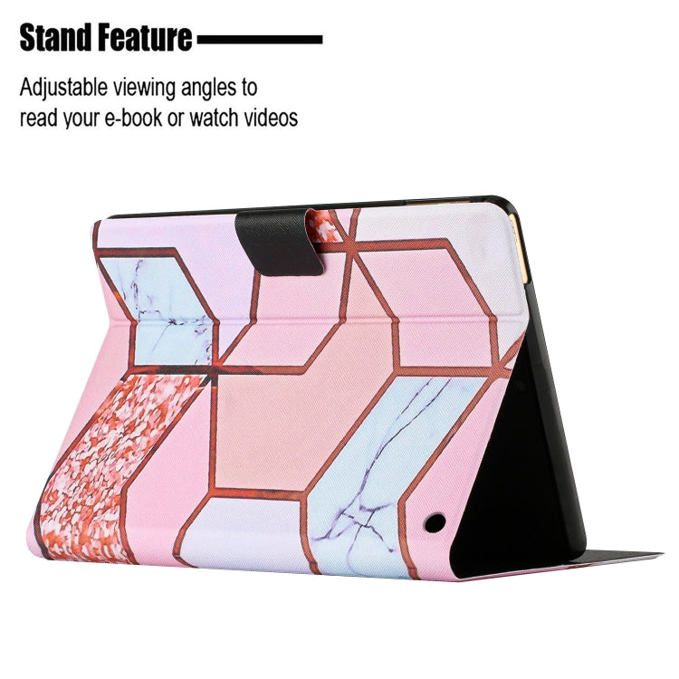For Amazon Kindle Fire Max 11 Colored Drawing Marble Smart Leather Tablet Case(Splicing Marble) - Amazon by PMC TechLife | Online Shopping South Africa | PMC TechLife | Buy Now Pay Later Mobicred
