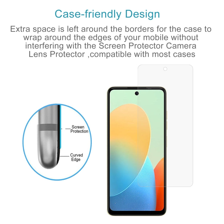 For Tecno Spark Go 2024 50pcs 0.26mm 9H 2.5D Tempered Glass Film - Tecno Tempered Glass by PMC Jewellery | Online Shopping South Africa | PMC Jewellery | Buy Now Pay Later Mobicred
