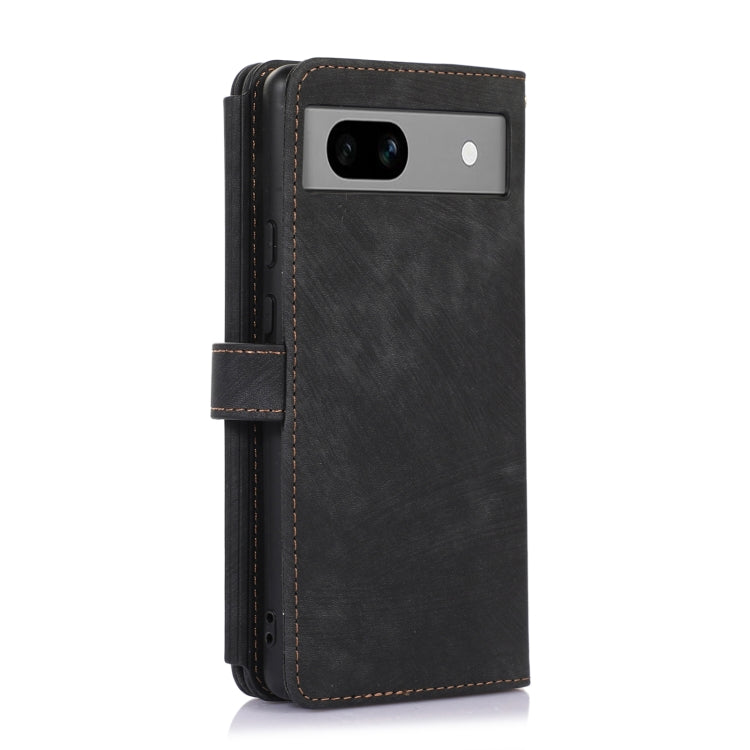 For Google Pixel 7a Dream 9-Card Wallet Zipper Bag Leather Phone Case(Black) - Google Cases by PMC TechLife | Online Shopping South Africa | PMC TechLife | Buy Now Pay Later Mobicred