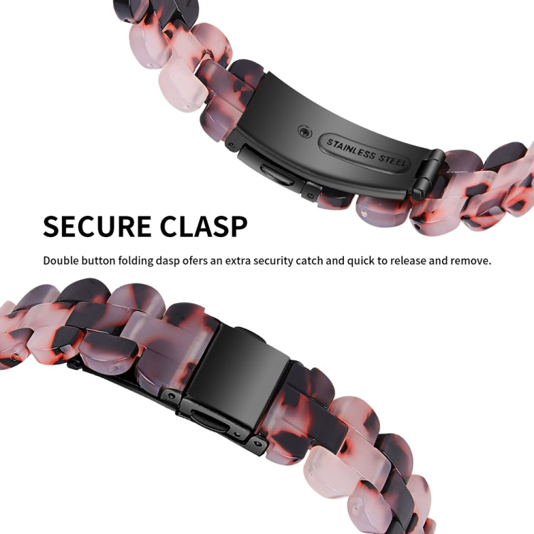 For Fitbit Inspire 3 Oval Resin Replacement Watch Band(Tortoise Flower) - free shipping - PMc TechLife - Order now!