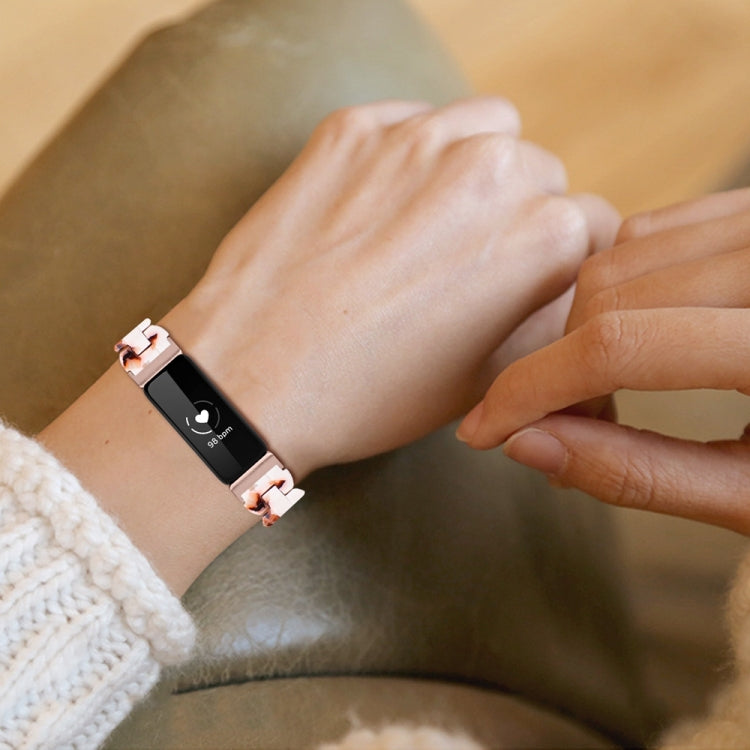 For Fitbit Inspire 3 Oval Resin Replacement Watch Band(Tortoise Flower) - free shipping - PMc TechLife - Order now!