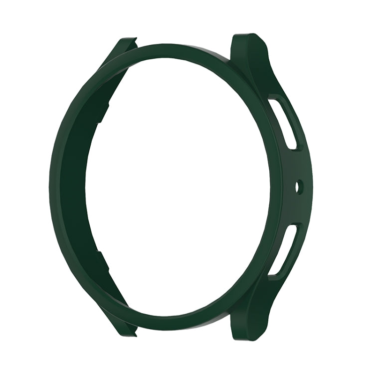 For Samsung Galaxy Watch 6 40mm Half-inclusive PC Watch Protective Case(Dark Green) - Watch Cases by PMC TechLife | Online Shopping South Africa | PMC TechLife