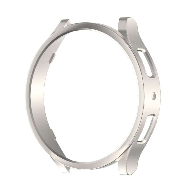 For Samsung Galaxy Watch 6 40mm Half-inclusive PC Watch Protective Case(Starlight Color) - Watch Cases by PMC TechLife | Online Shopping South Africa | PMC TechLife