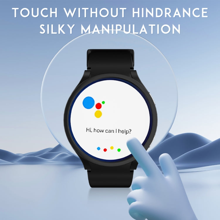 For Samsung Galaxy Watch 6 40mm Half-inclusive PC Watch Protective Case(Silver) - Watch Cases by PMC TechLife | Online Shopping South Africa | PMC TechLife