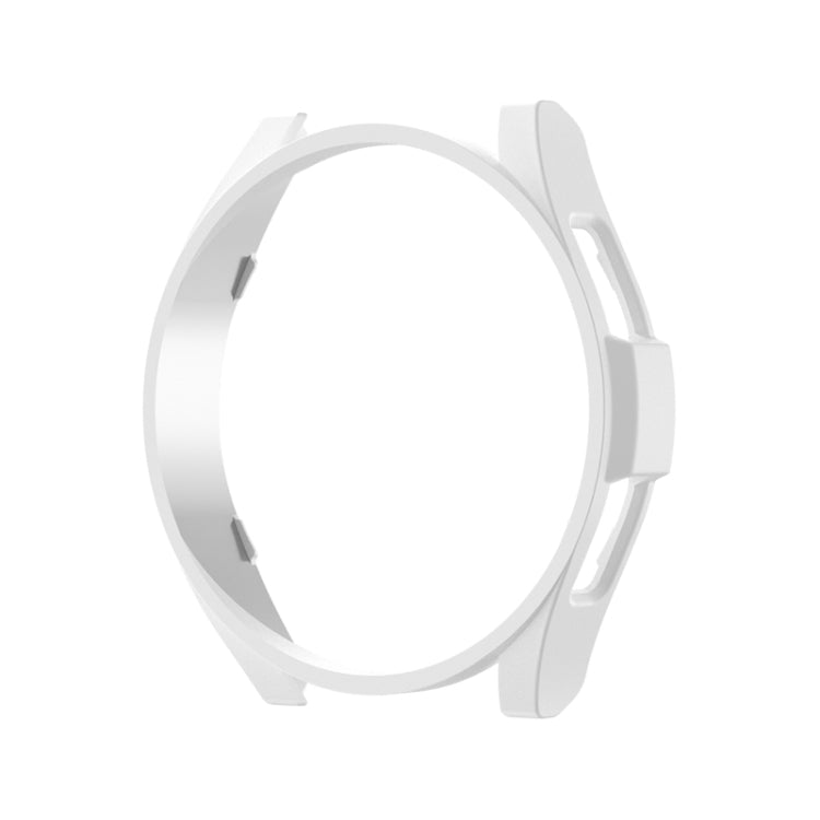 For Samsung Galaxy Watch 6 Classic 43mm Half-inclusive PC Watch Protective Case(White) - Watch Cases by PMC TechLife | Online Shopping South Africa | PMC TechLife