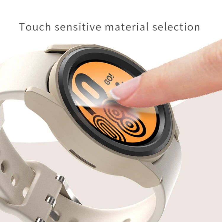 For Samsung Galaxy Watch 6 Classic 47mm Half-inclusive PC Watch Protective Case(Starlight Color) - Watch Cases by PMC TechLife | Online Shopping South Africa | PMC TechLife