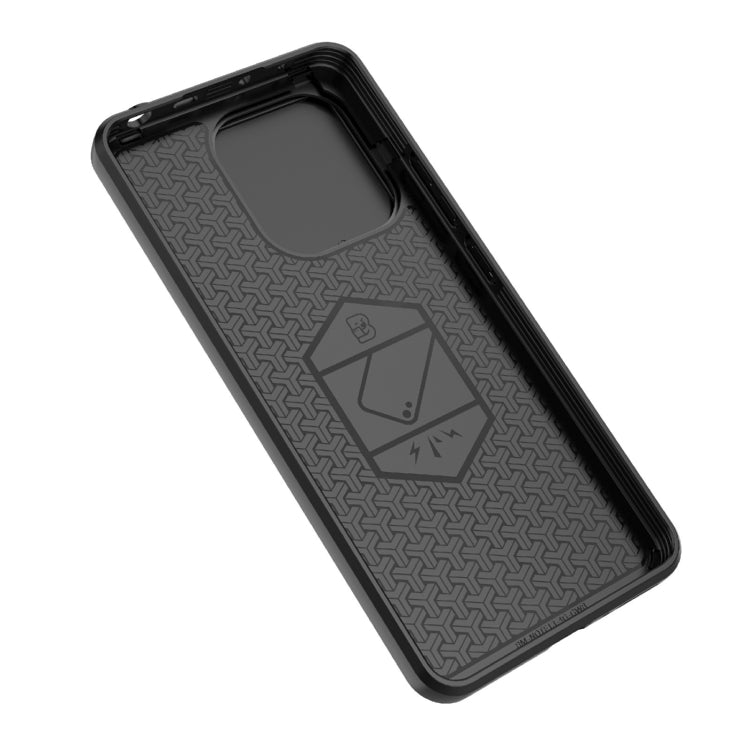 For Xiaomi Redmi Note 13 4G Global Sliding Camshield TPU + PC Shockproof Phone Case with Holder(Black) - Note 13 Cases by PMC TechLife | Online Shopping South Africa | PMC TechLife | Buy Now Pay Later Mobicred