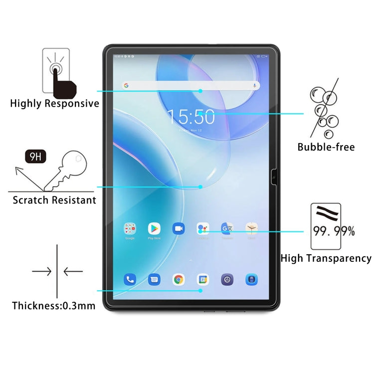 For Blackview Tab 10 Pro 25pcs 9H 0.3mm Explosion-proof Tempered Glass Film - Others by PMC TechLife | Online Shopping South Africa | PMC TechLife