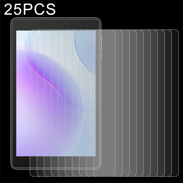 For Blackview Tab 50 WiFi 8.0 25pcs 9H 0.3mm Explosion-proof Tempered Glass Film - Others by PMC TechLife | Online Shopping South Africa | PMC TechLife