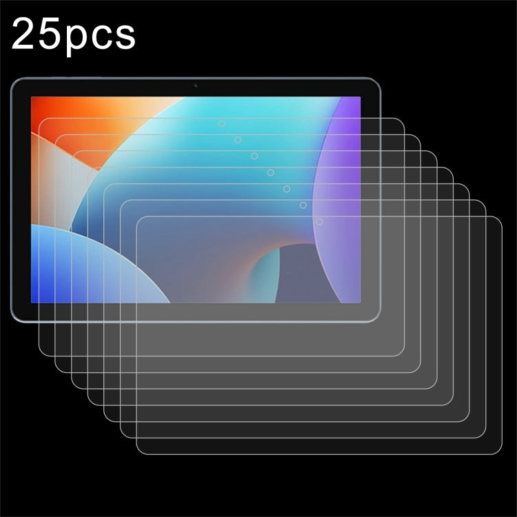 For Blackview Tab 30 WiFi 25pcs 9H 0.3mm Explosion-proof Tempered Glass Film - Others by PMC TechLife | Online Shopping South Africa | PMC TechLife