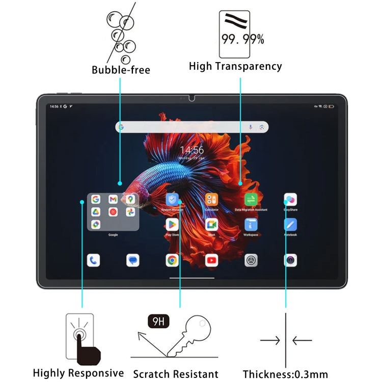 For Blackview Mega 1 11.5 25pcs 9H 0.3mm Explosion-proof Tempered Glass Film - Others by PMC TechLife | Online Shopping South Africa | PMC TechLife