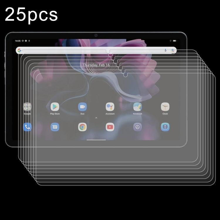 For Blackview Tab 16 Pro 25pcs 9H 0.3mm Explosion-proof Tempered Glass Film - Others by PMC TechLife | Online Shopping South Africa | PMC TechLife