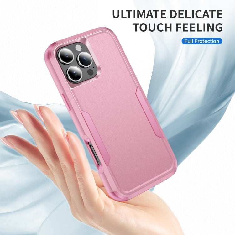 For iPhone 16 Pro Max Commuter Shockproof TPU + PC Phone Case(Pink) - iPhone 16 Pro Max Cases by PMC TechLife | Online Shopping South Africa | PMC TechLife | Buy Now Pay Later Mobicred