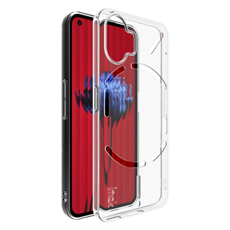 For Nothing Phone 2 imak UX-5 Series Transparent Shockproof TPU Protective Case(Transparent) - Nothing Cases by imak | Online Shopping South Africa | PMC Jewellery | Buy Now Pay Later Mobicred