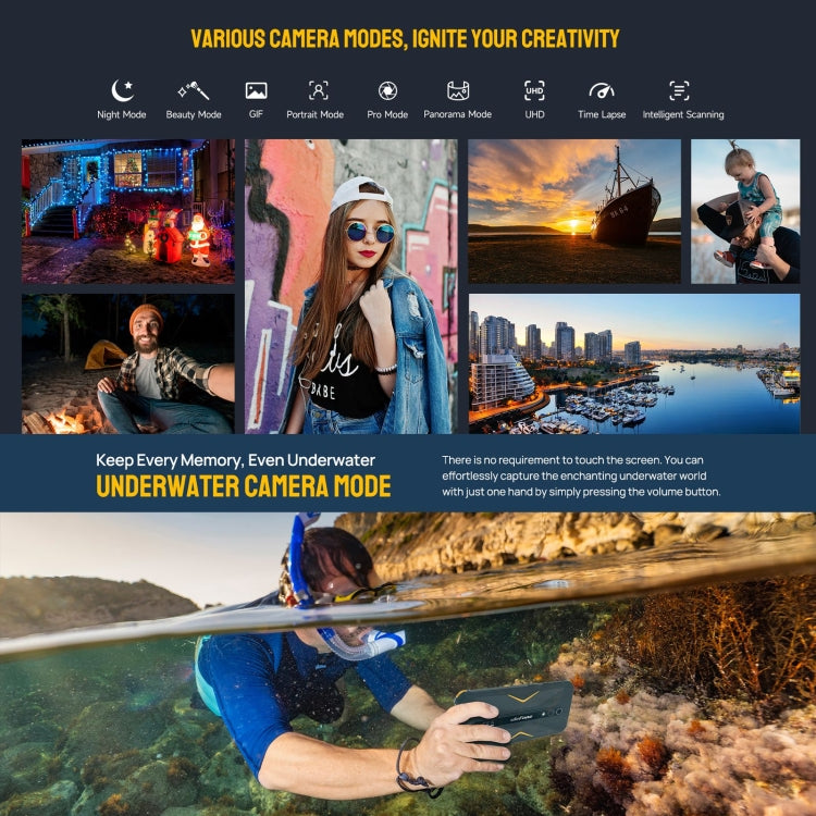 Ulefone Armor X12 Pro, 4GB+64GB, IP68/IP69K Rugged Phone, 5.45 inch Android 13 MediaTek Helio G36 Octa Core, Network: 4G, NFC(Less Green) - free shipping - PMC TechLife - Order now!