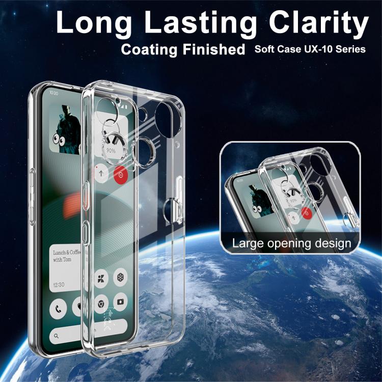 For Nothing Phone 3 imak UX-10 Series Transparent Shockproof TPU Phone Case(Transparent) - free shipping - PMC TechLife - Order now!