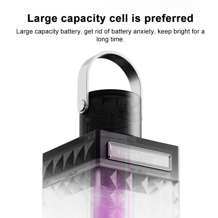 Outdoor Portable LED Camping Light Rechargeable Emergency Light(Black) - free shipping - PMc TechLife - Order now!