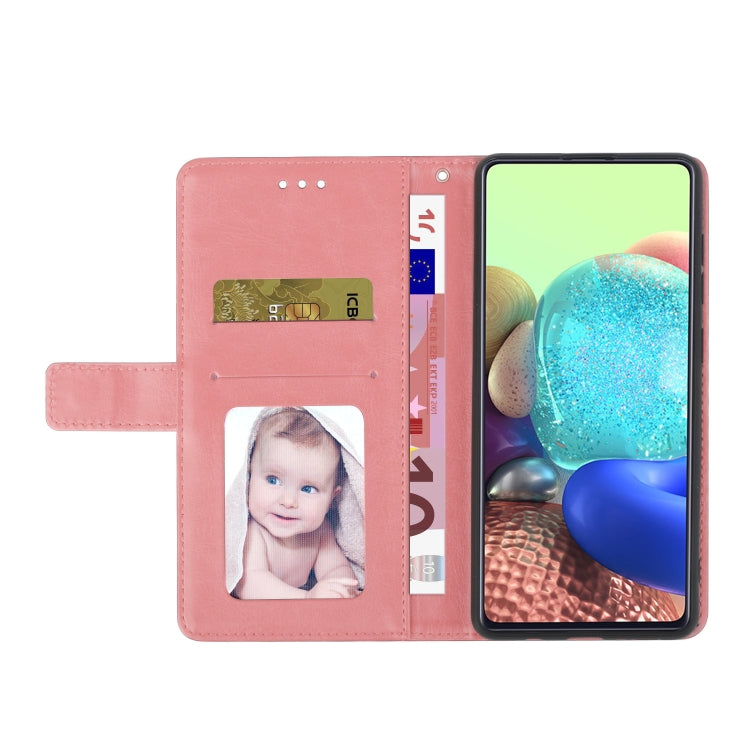 For Motorola Moto G Power 5G 2024 HT01 Y-shaped Pattern Flip Leather Phone Case(Pink) - Motorola Cases by PMC Jewellery | Online Shopping South Africa | PMC Jewellery | Buy Now Pay Later Mobicred