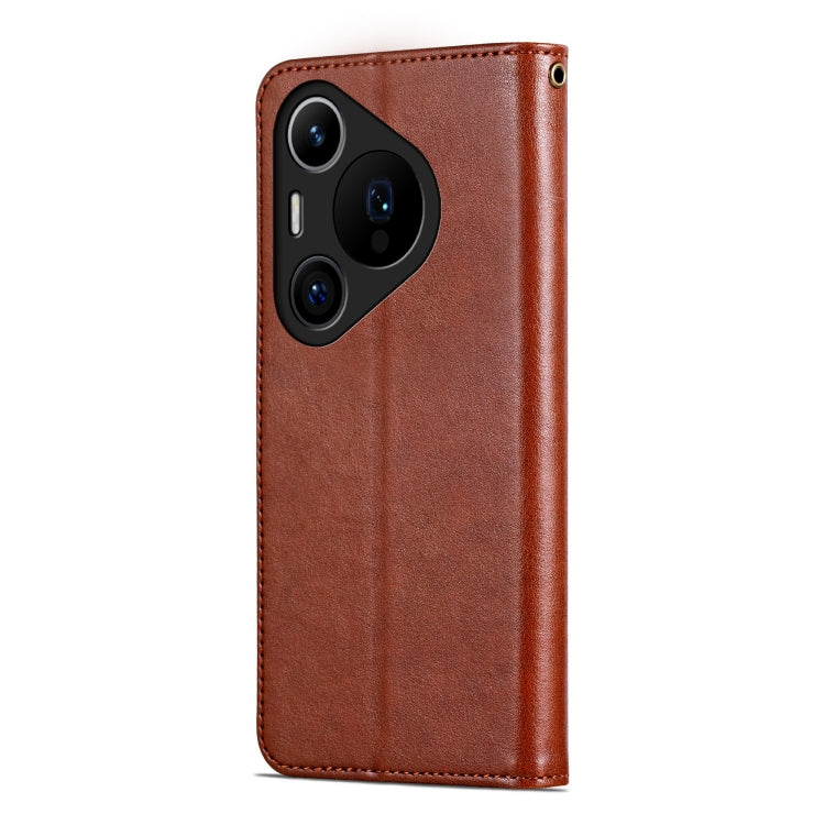 For Huawei Pura 70 Pro / 70 Pro+ AZNS Sheepskin Texture Flip Leather Phone Case(Brown) - free shipping - PMC TechLife - Order now!