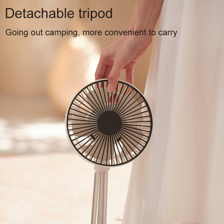 DQ213 4000mAh Outdoor Portable Camping Fan Tent Hanging Vertical Light(Black Grey) - Electric Fans by PMC TechLife | Online Shopping South Africa | PMC TechLife | Buy Now Pay Later Mobicred