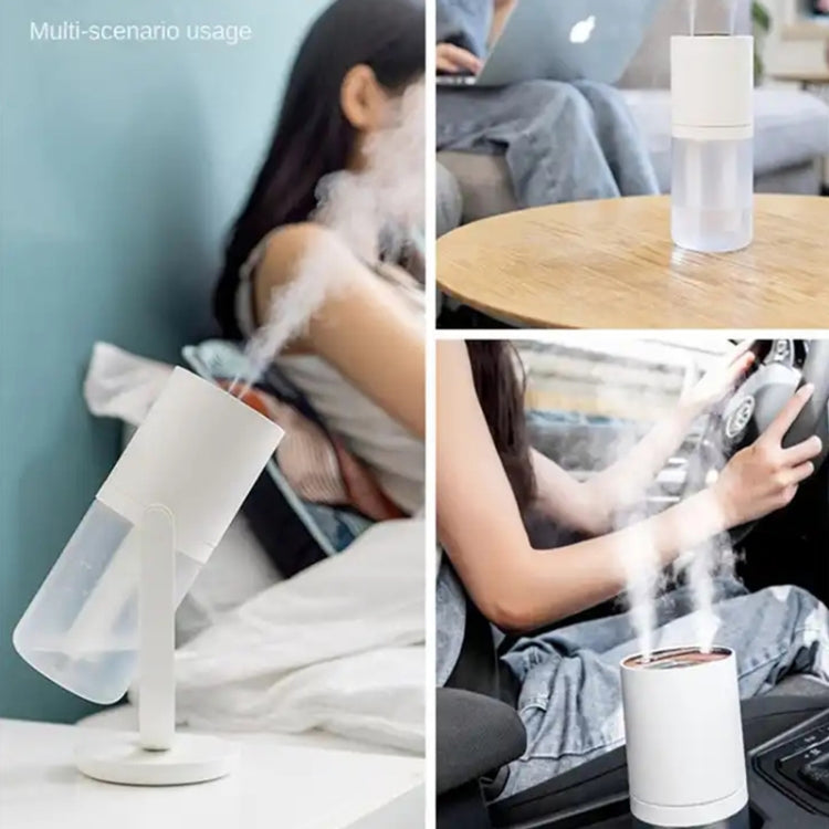 S07 Multi-mode Wireless Double Jet Humidifier(White) - free shipping - PMC TechLife - Order now!