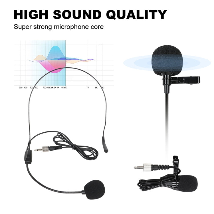 XTUGA A140-H Wireless Microphone System 4 Channel UHF Handheld Microphone(AU Plug) - Microphone by XTUGA | Online Shopping South Africa | PMC TechLife | Buy Now Pay Later Mobicred