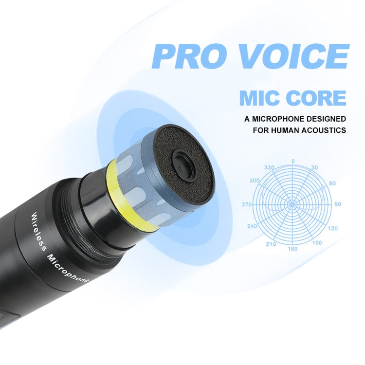 XTUGA A140-H Wireless Microphone System 4 Channel UHF Handheld Microphone(AU Plug) - Microphone by XTUGA | Online Shopping South Africa | PMC TechLife | Buy Now Pay Later Mobicred