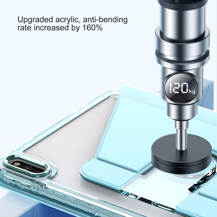 For Huawei MatePad 10.4 Clear 360 Rotation Stand Smart Leather Tablet Case(White) - Huawei by PMC TechLife | Online Shopping South Africa | PMC TechLife | Buy Now Pay Later Mobicred