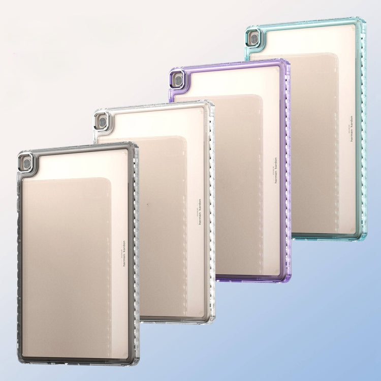 For Huawei MatePad T10 / T10S Clear Acrylic Shockproof Tablet Case(Purple) - Huawei by PMC TechLife | Online Shopping South Africa | PMC TechLife | Buy Now Pay Later Mobicred