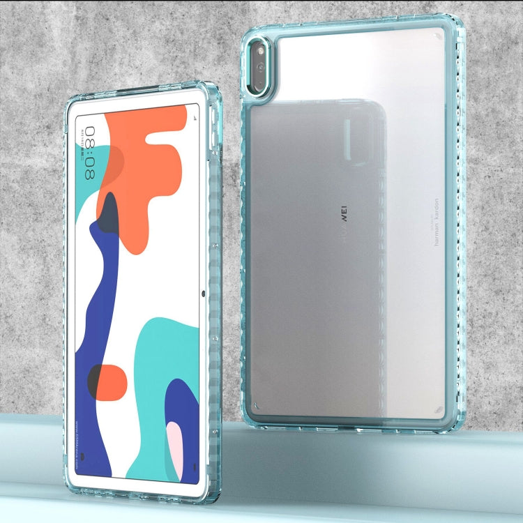 For Huawei MatePad 10.4 Clear Acrylic Shockproof Tablet Case(Baby Blue) - Huawei by PMC TechLife | Online Shopping South Africa | PMC TechLife | Buy Now Pay Later Mobicred