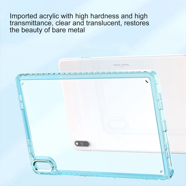 For Huawei MatePad 10.4 Clear Acrylic Shockproof Tablet Case(Baby Blue) - Huawei by PMC TechLife | Online Shopping South Africa | PMC TechLife | Buy Now Pay Later Mobicred