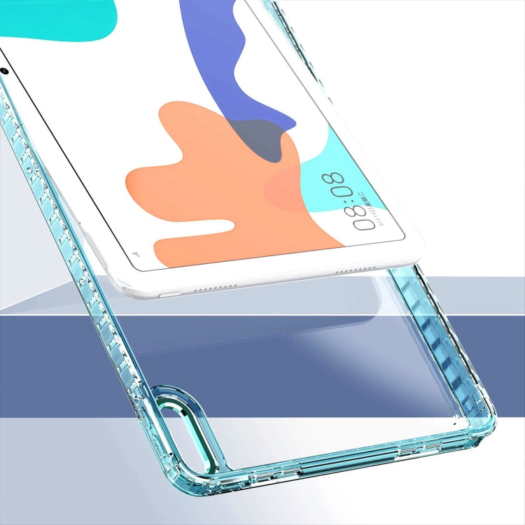 For Huawei MatePad 10.4 Clear Acrylic Shockproof Tablet Case(Baby Blue) - Huawei by PMC TechLife | Online Shopping South Africa | PMC TechLife | Buy Now Pay Later Mobicred