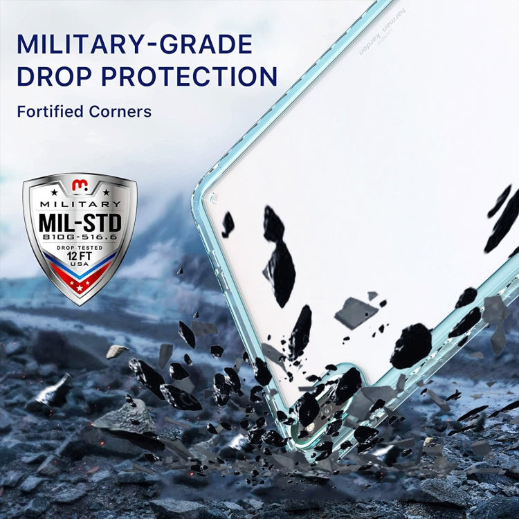 For Huawei MatePad 10.4 Clear Acrylic Shockproof Tablet Case(Baby Blue) - Huawei by PMC TechLife | Online Shopping South Africa | PMC TechLife | Buy Now Pay Later Mobicred