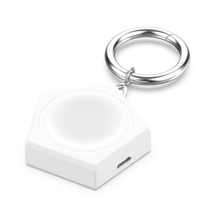 For Samsung Galaxy Watch 6 / 6 Classic Portable Smart Watch Charger, Port:Micro USB(White) - Charger by PMC TechLife | Online Shopping South Africa | PMC TechLife | Buy Now Pay Later Mobicred