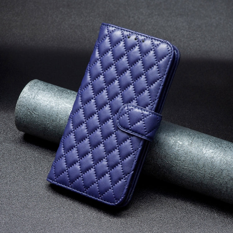 For OPPO A78 4G Diamond Lattice Wallet Flip Leather Phone Case(Blue) - OPPO Cases by PMC TechLife | Online Shopping South Africa | PMC TechLife | Buy Now Pay Later Mobicred