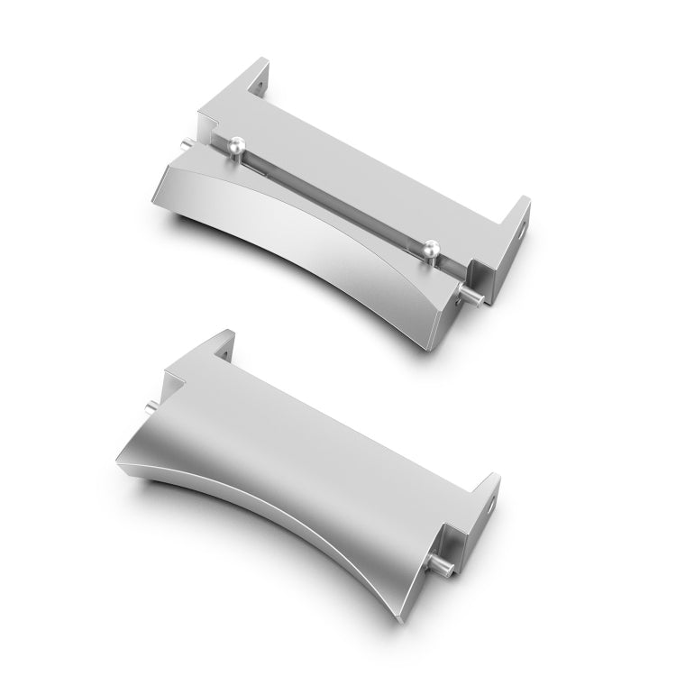 For Samsung Galaxy Watch 6 / 6 Classic 1 Pair Stainless Steel Metal Watch Band Connector(Silver) - free shipping - PMc TechLife - Order now!