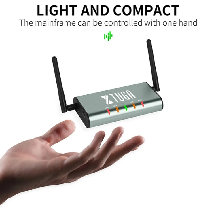 XTUGA U-F4600 Professional 4-Channel UHF Wireless Microphone System with 4 Handheld Microphone(US Plug) - Microphone by XTUGA | Online Shopping South Africa | PMC TechLife | Buy Now Pay Later Mobicred