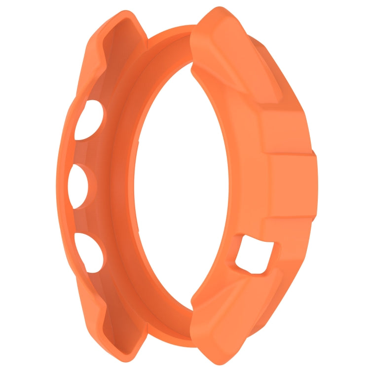 For Garmin Approach S70 42mm Armor Hollow Watch Protective Case(Orange) - Watch Cases by PMC TechLife | Online Shopping South Africa | PMC TechLife