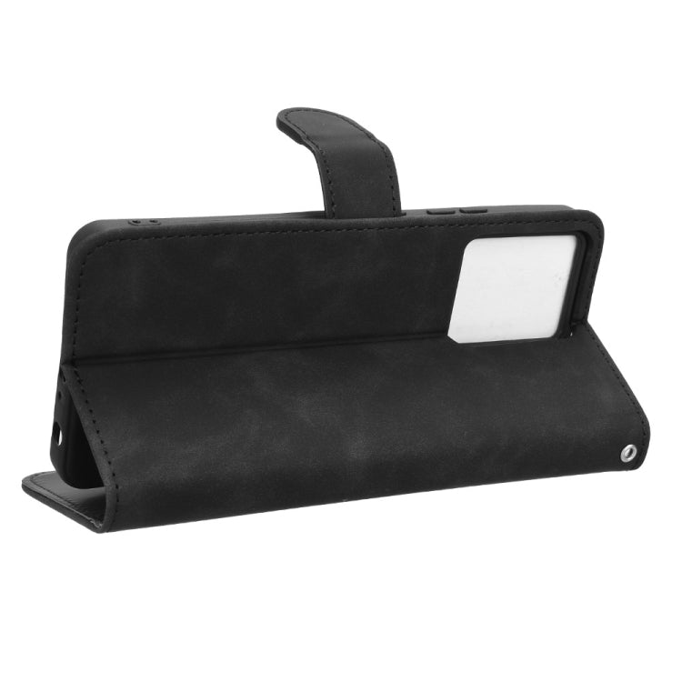 For Blackview Oscal Modern 8 / Color 8 Skin Feel Magnetic Flip Leather Phone Case(Black) - More Brand by PMC TechLife | Online Shopping South Africa | PMC TechLife | Buy Now Pay Later Mobicred
