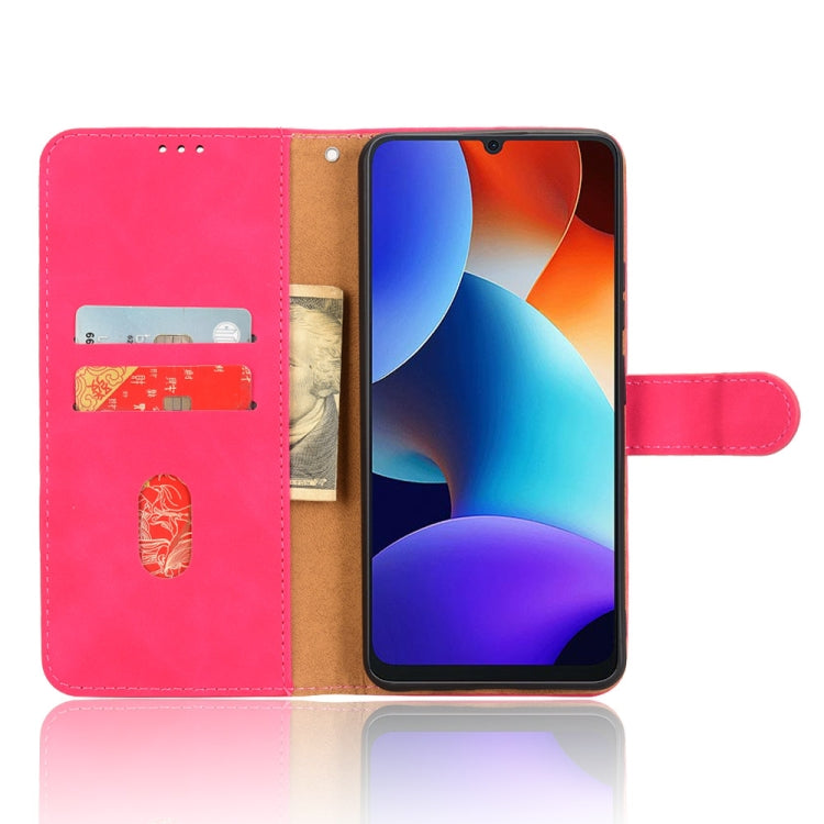 For Blackview Oscal Modern 8 / Color 8 Skin Feel Magnetic Flip Leather Phone Case(Rose Red) - free shipping - PMC TechLife - Order now!