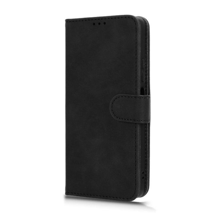For OPPO A79 5G Skin Feel Magnetic Flip Leather Phone Case(Black) - OPPO Cases by PMC TechLife | Online Shopping South Africa | PMC TechLife