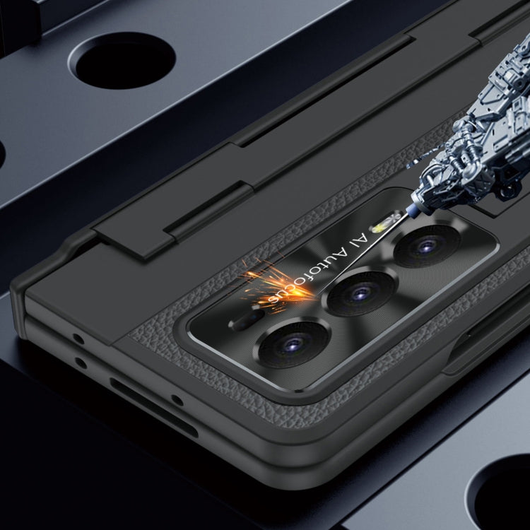 For Honor Magic V2 Shield Series Integrated Folding Phone Case(Light Blue) - Honor Cases by PMC TechLife | Online Shopping South Africa | PMC TechLife | Buy Now Pay Later Mobicred